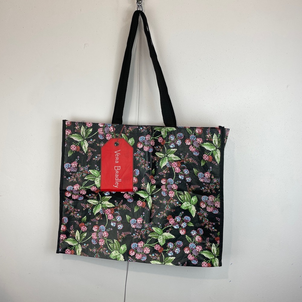 Vera Bradley, reusable shopping tote